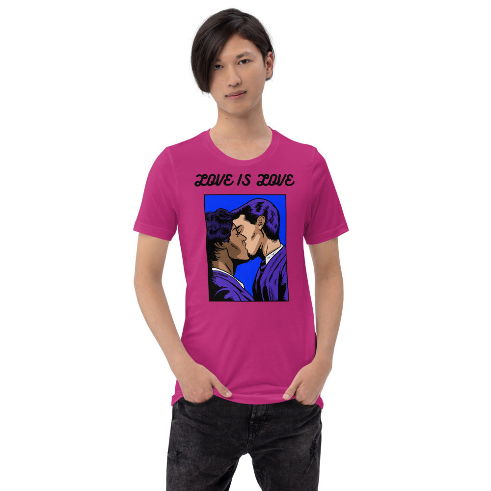 LOVE IS LOVE- Short-Sleeve Unisex T-Shirt