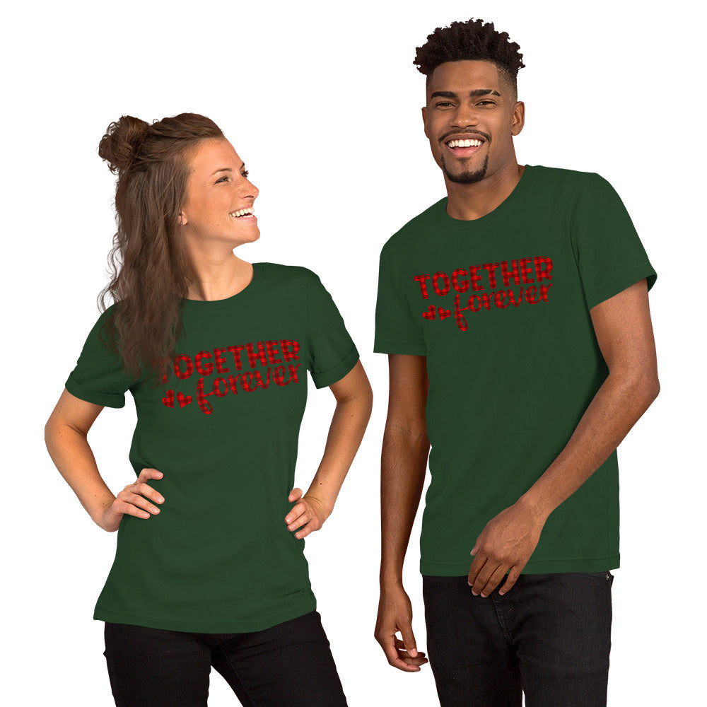 TOGETHER FORVER - Unisex Short-Sleeve Unisex T-Shirt