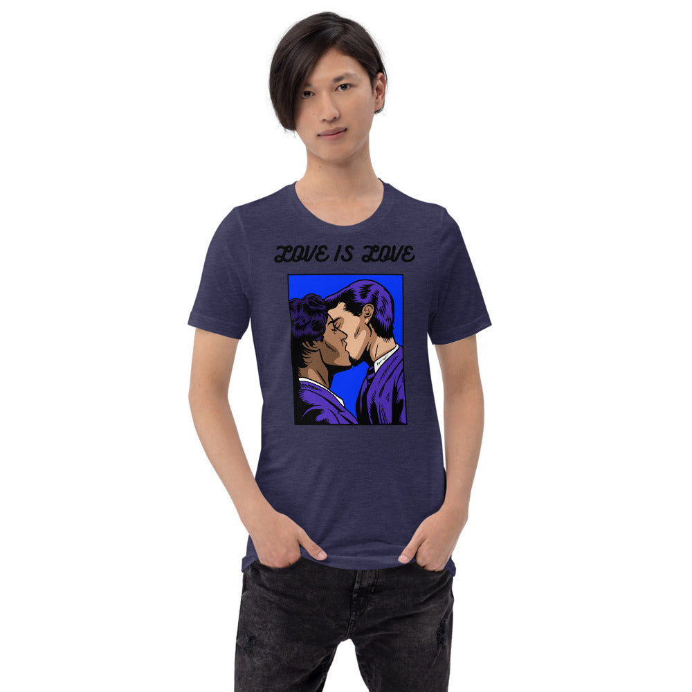 LOVE IS LOVE- Short-Sleeve Unisex T-Shirt