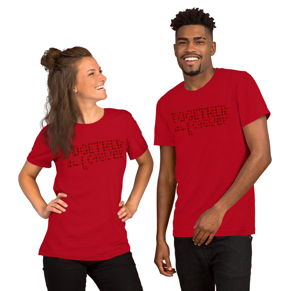 TOGETHER FORVER - Unisex Short-Sleeve Unisex T-Shirt