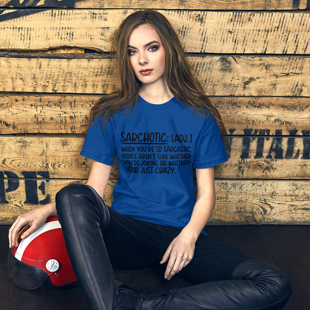 SARCHOTIC- Short-Sleeve Unisex T-Shirt