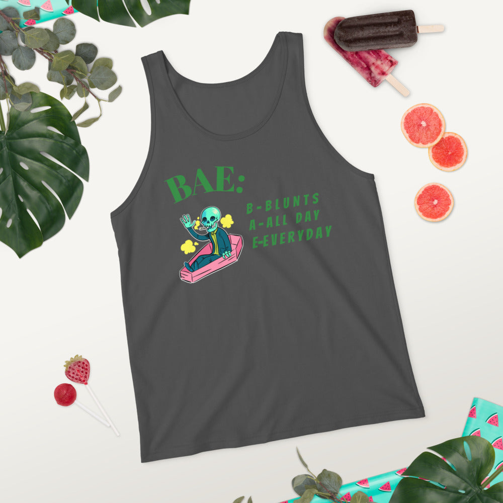 BAE- BLUNTS ALL DAY EVERYDAY- Unisex Tank Top