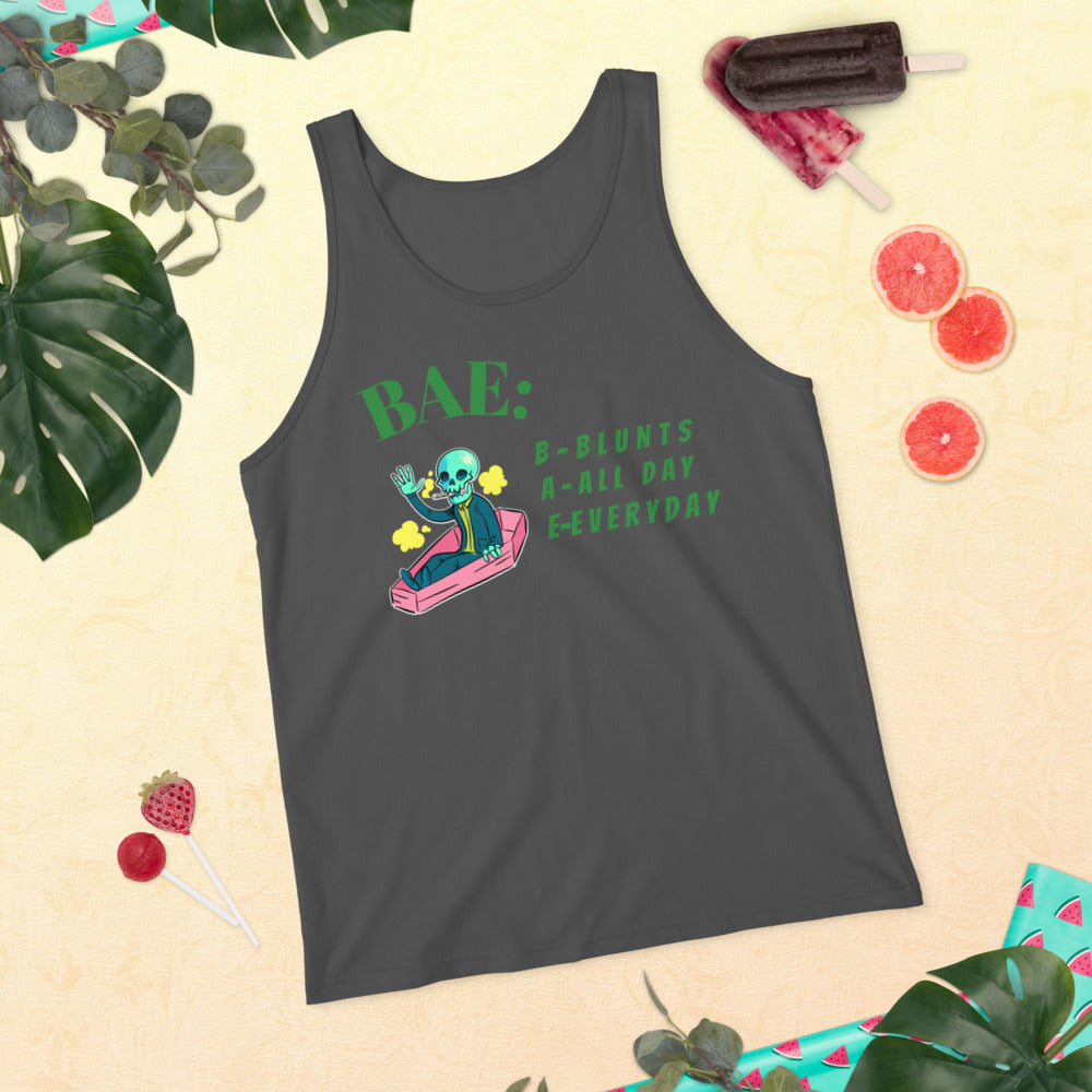 BAE- BLUNTS ALL DAY EVERYDAY- Unisex Tank Top