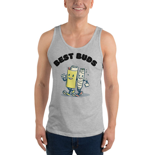 BEST BUDS- Unisex Tank Top