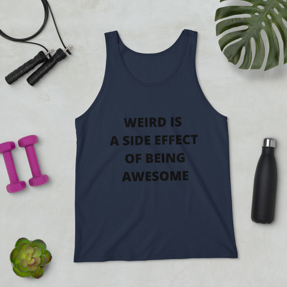 WEIRD IS AWESOME- Unisex Tank Top