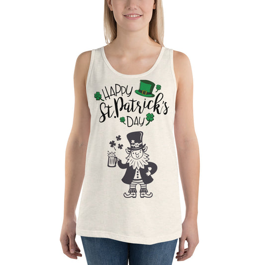 HAPPY ST. PATRICK'S DAY- Unisex Tank Top