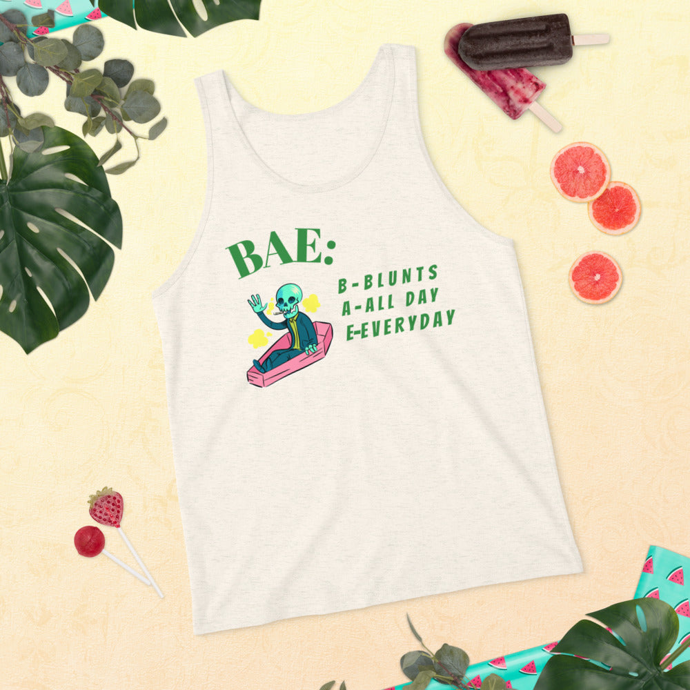 BAE- BLUNTS ALL DAY EVERYDAY- Unisex Tank Top