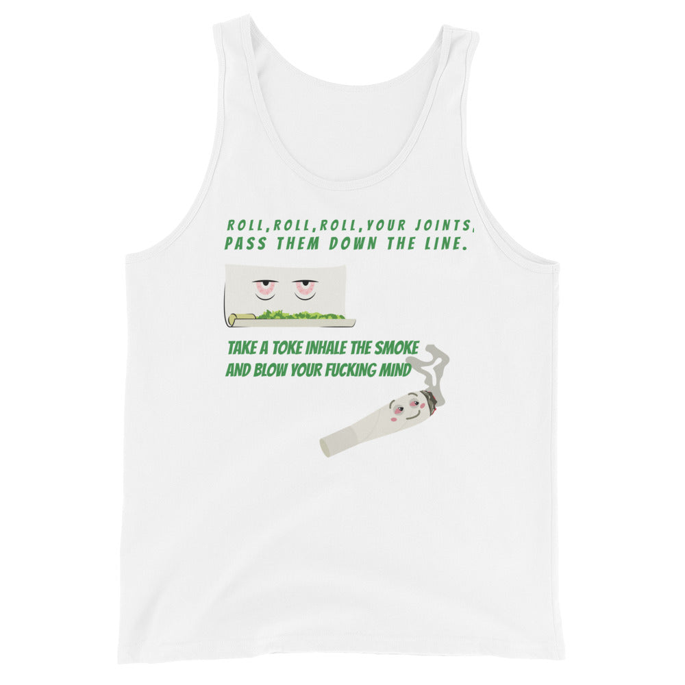 ROLL YOUR JOINT- Unisex Tank Top