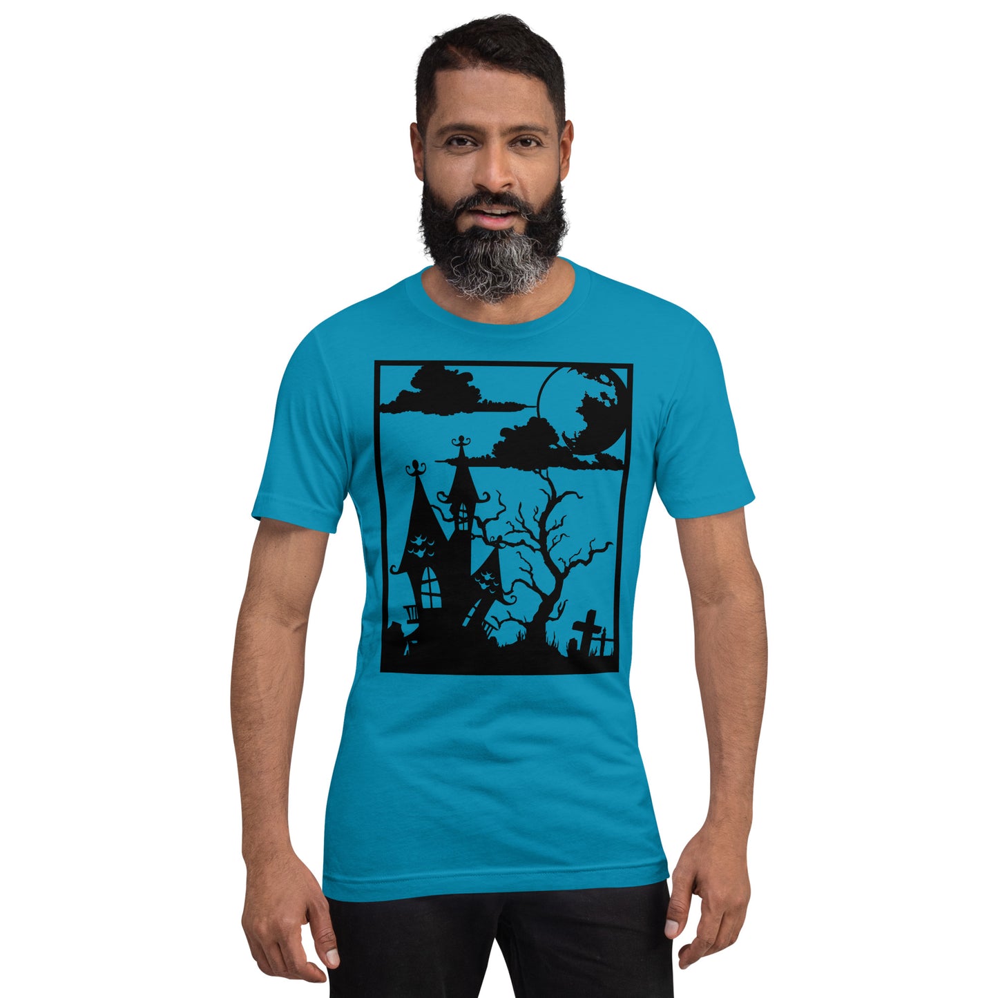 HAUNTED HOUSE- Unisex t-shirt