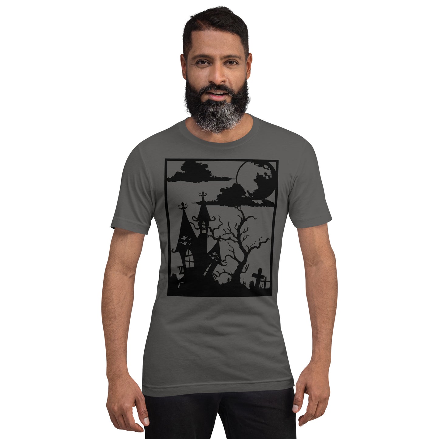 HAUNTED HOUSE- Unisex t-shirt