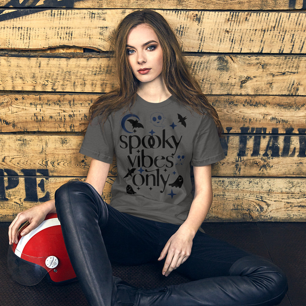 SPOOKY VIBES ONLY- Unisex t-shirt