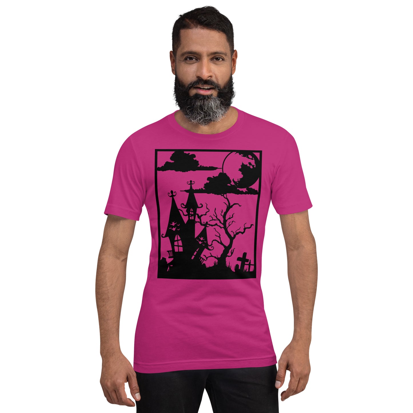 HAUNTED HOUSE- Unisex t-shirt