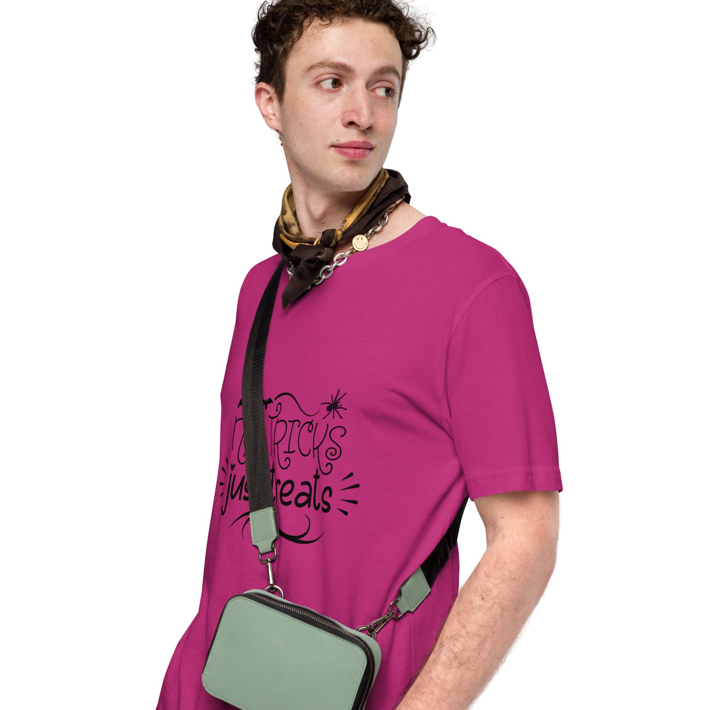 NO TRICKS, JUST TREATS- Unisex t-shirt