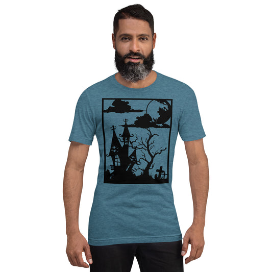 HAUNTED HOUSE- Unisex t-shirt