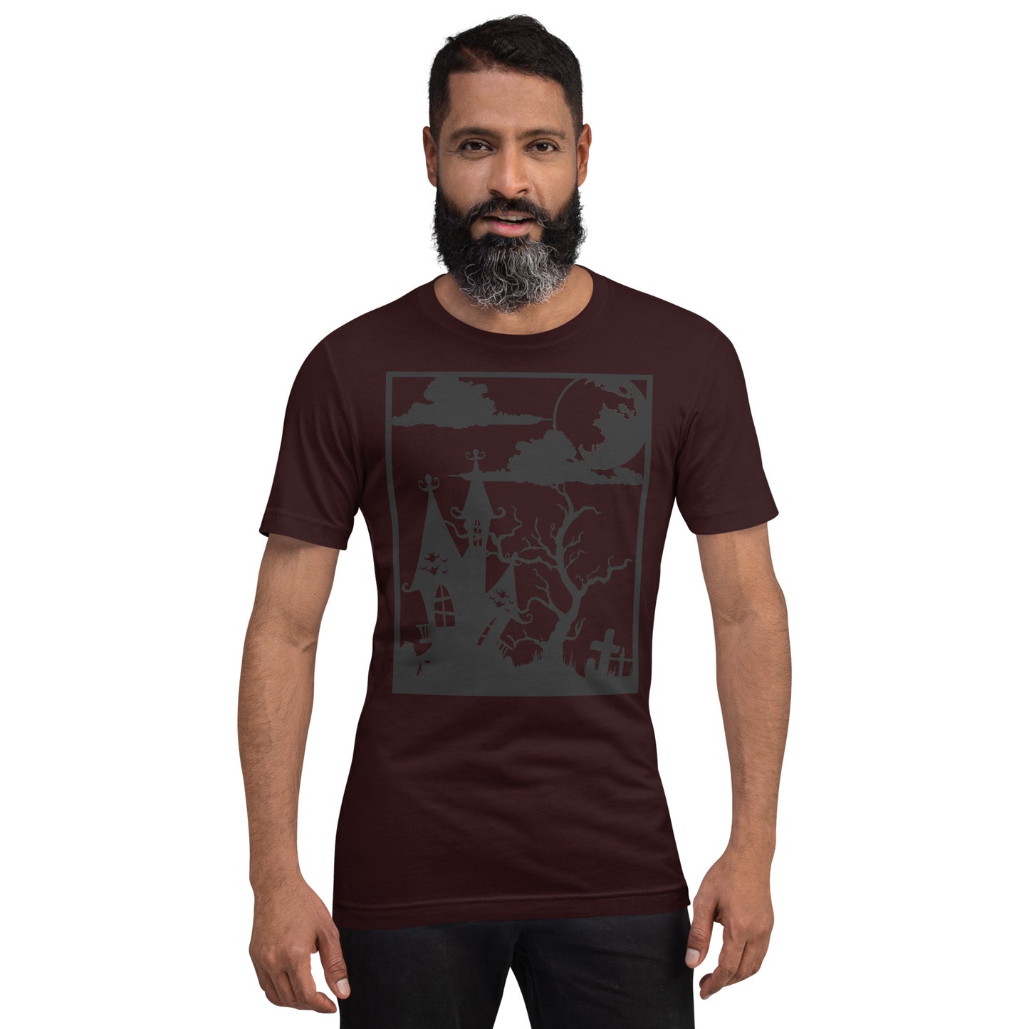 HAUNTED HOUSE- Unisex t-shirt