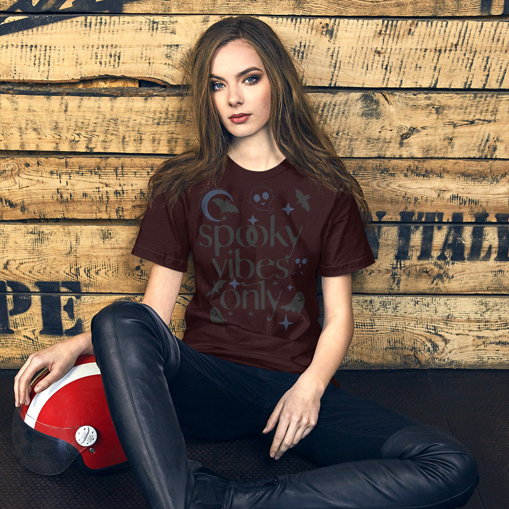 SPOOKY VIBES ONLY- Unisex t-shirt