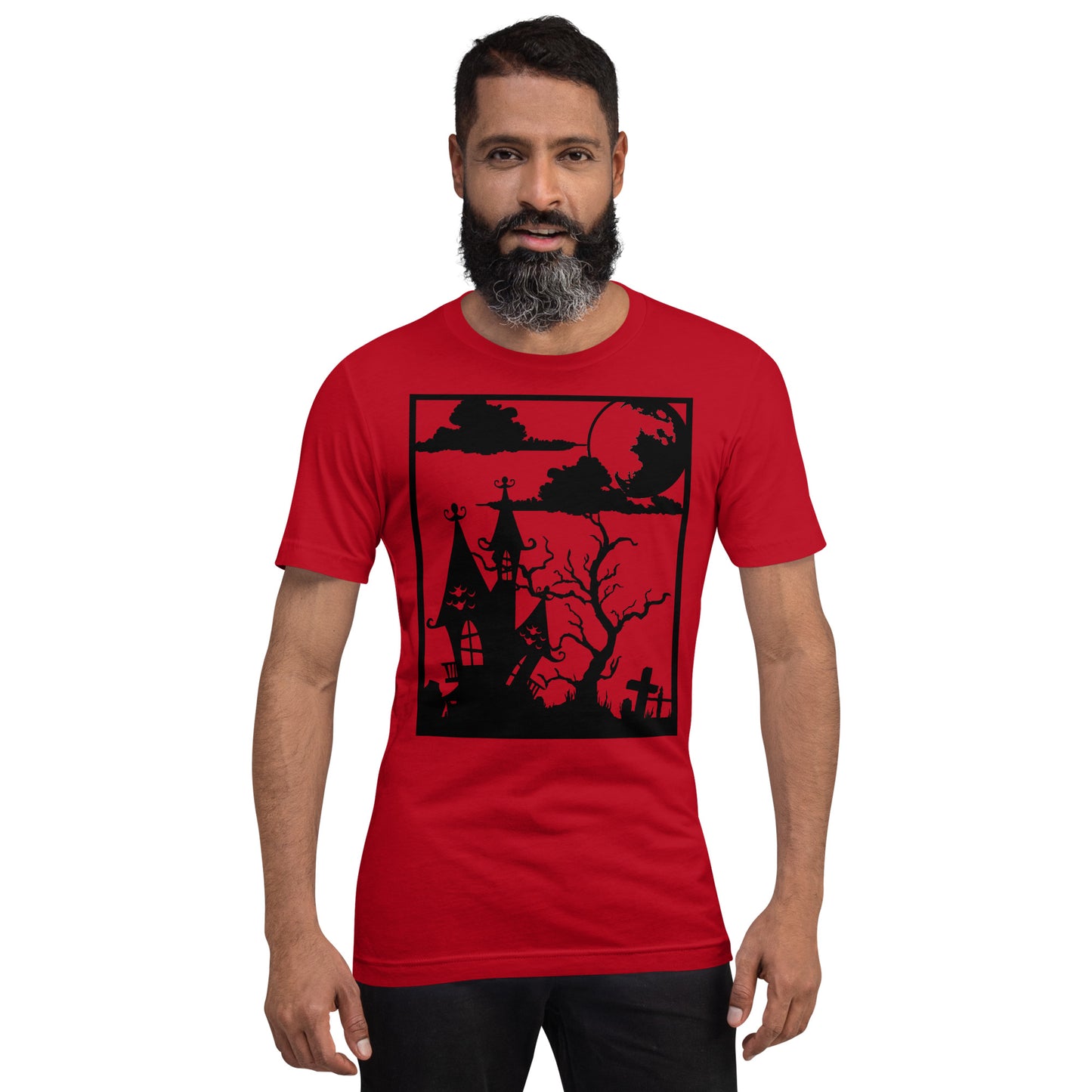 HAUNTED HOUSE- Unisex t-shirt