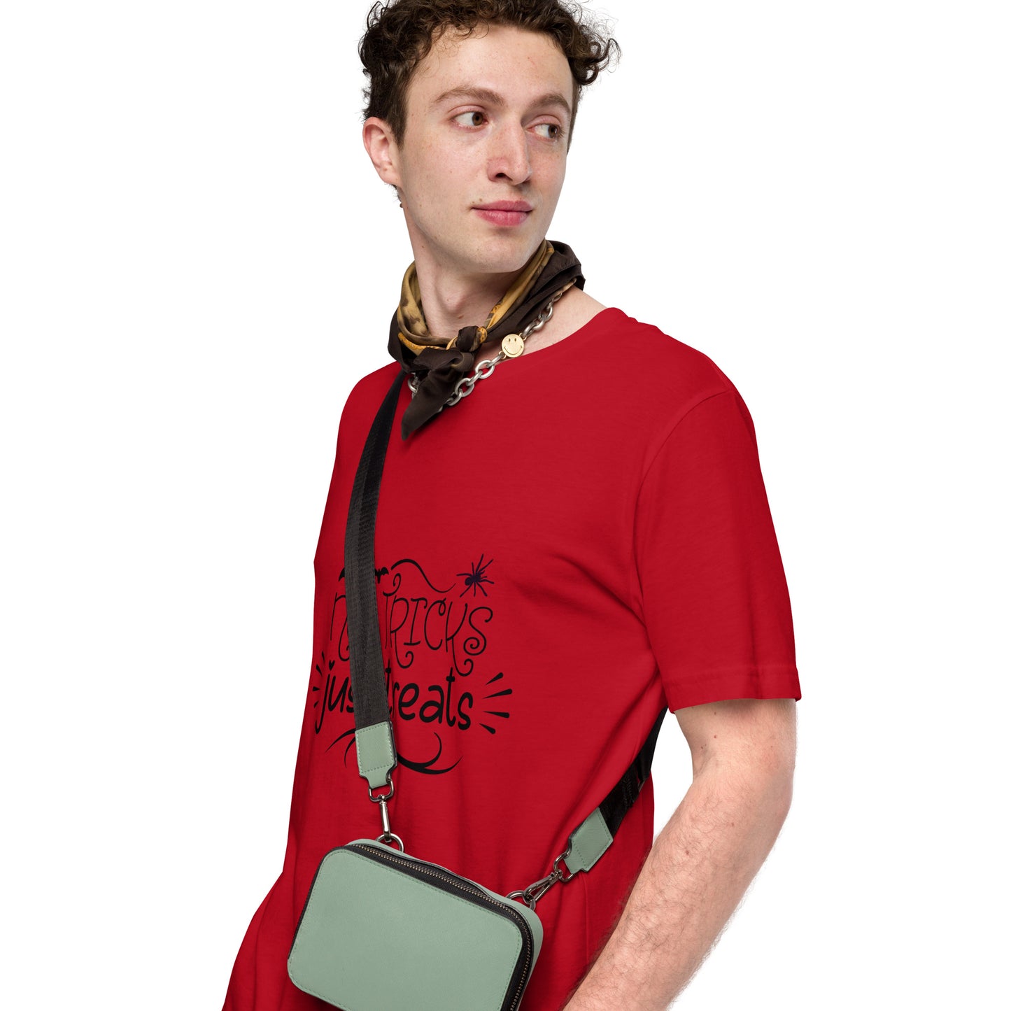 NO TRICKS, JUST TREATS- Unisex t-shirt