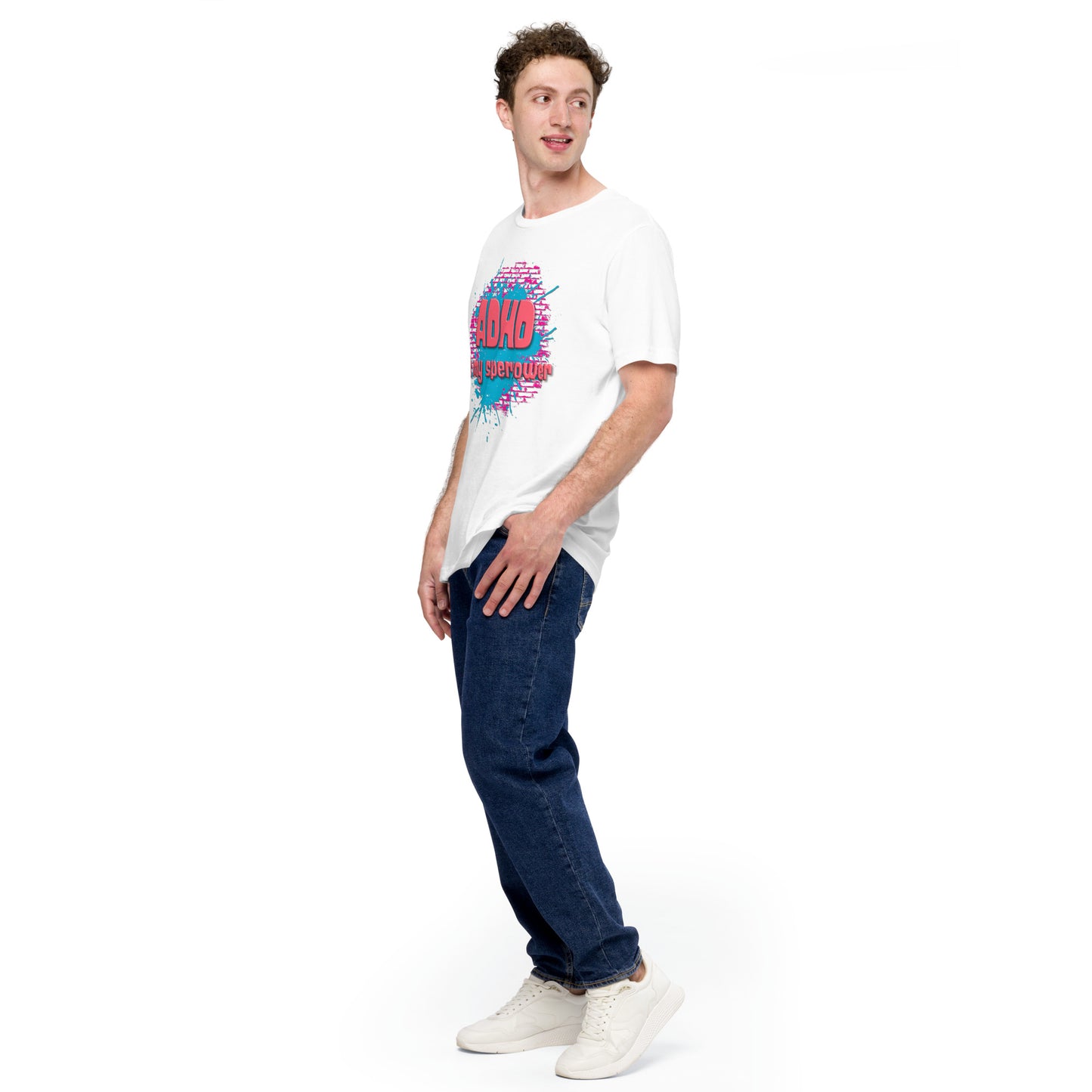 ADHD IS MY SUPERPOWER- Unisex t-shirt