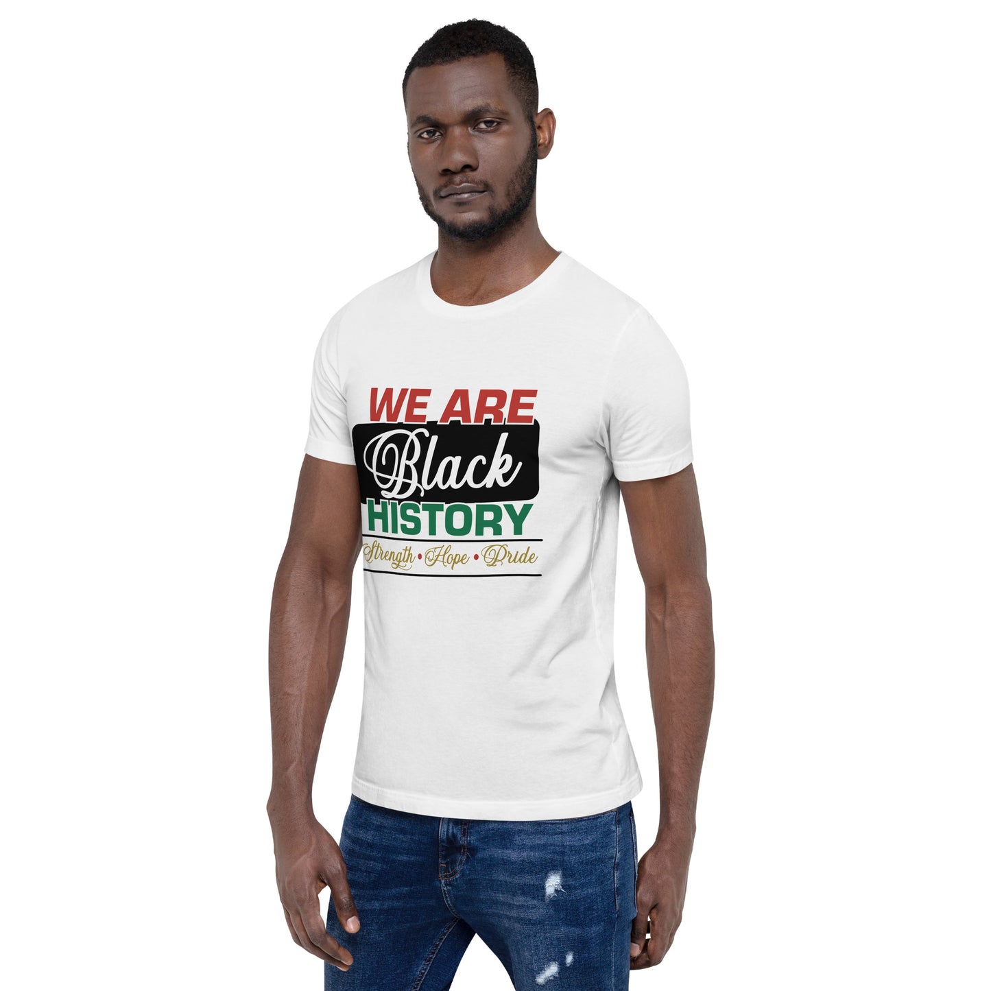 WE ARE BLACK HISTORY- Unisex t-shirt