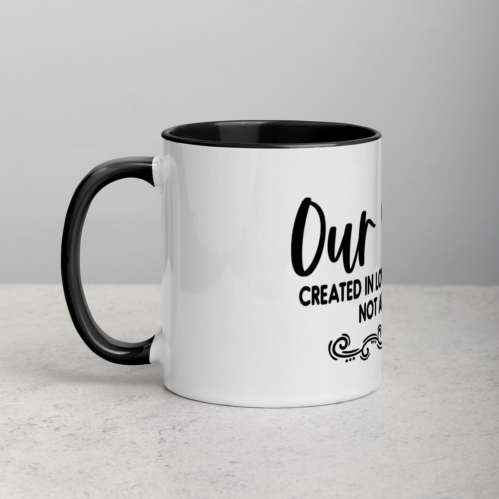 OUR FAMILY- Mug with Color Inside