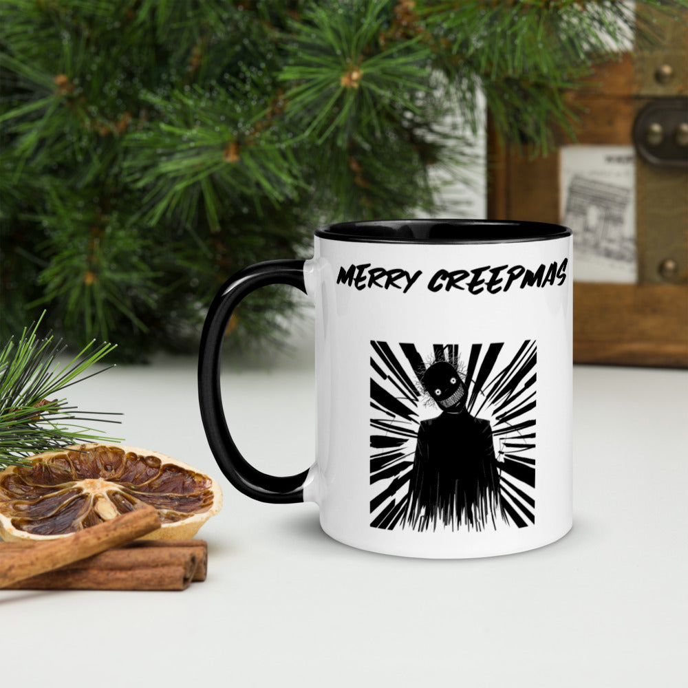 MERRY CREEPMAS- Mug with Color Inside