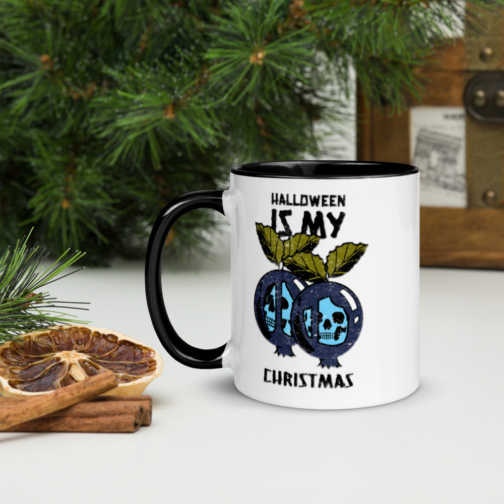 HALLOWEEN IS MY CHRISTMAS- Mug with Color Inside
