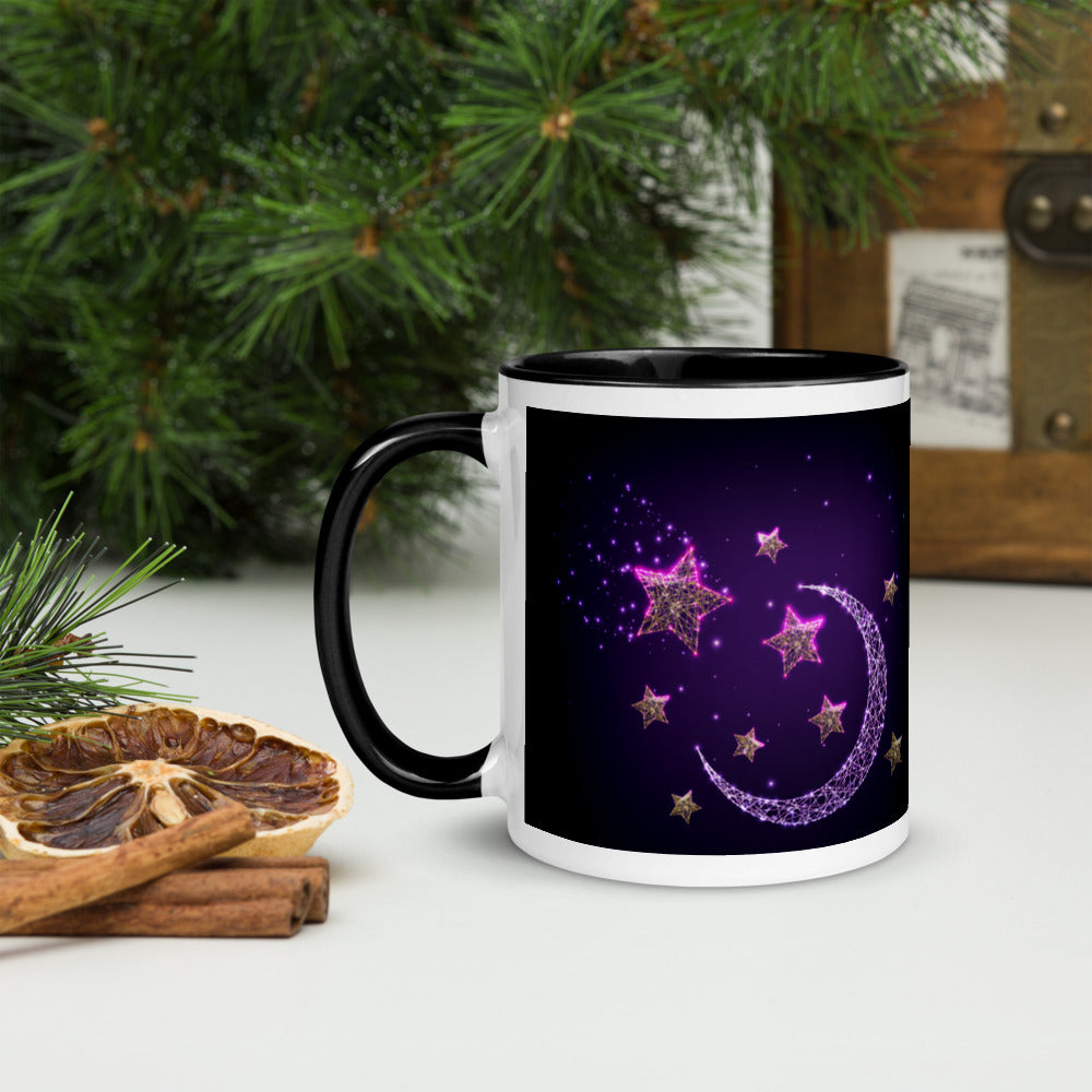 NIGHT OF STARS- Mug with Color Inside