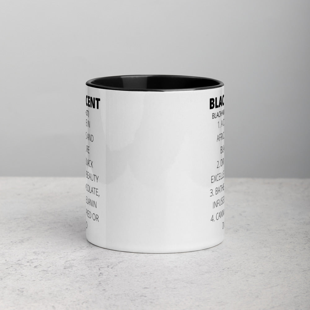 BLACKNIFICENT- Mug with Color Inside