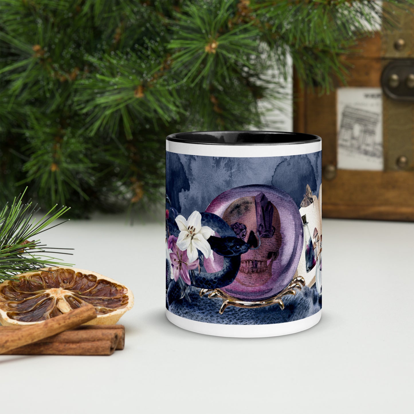 MORNING RITUAL- Mug with Color Inside