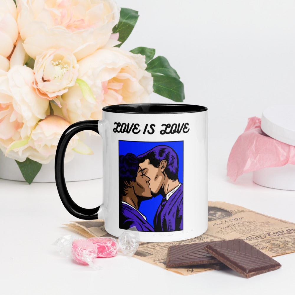 LOVE IS LOVE- Mug with Color Inside