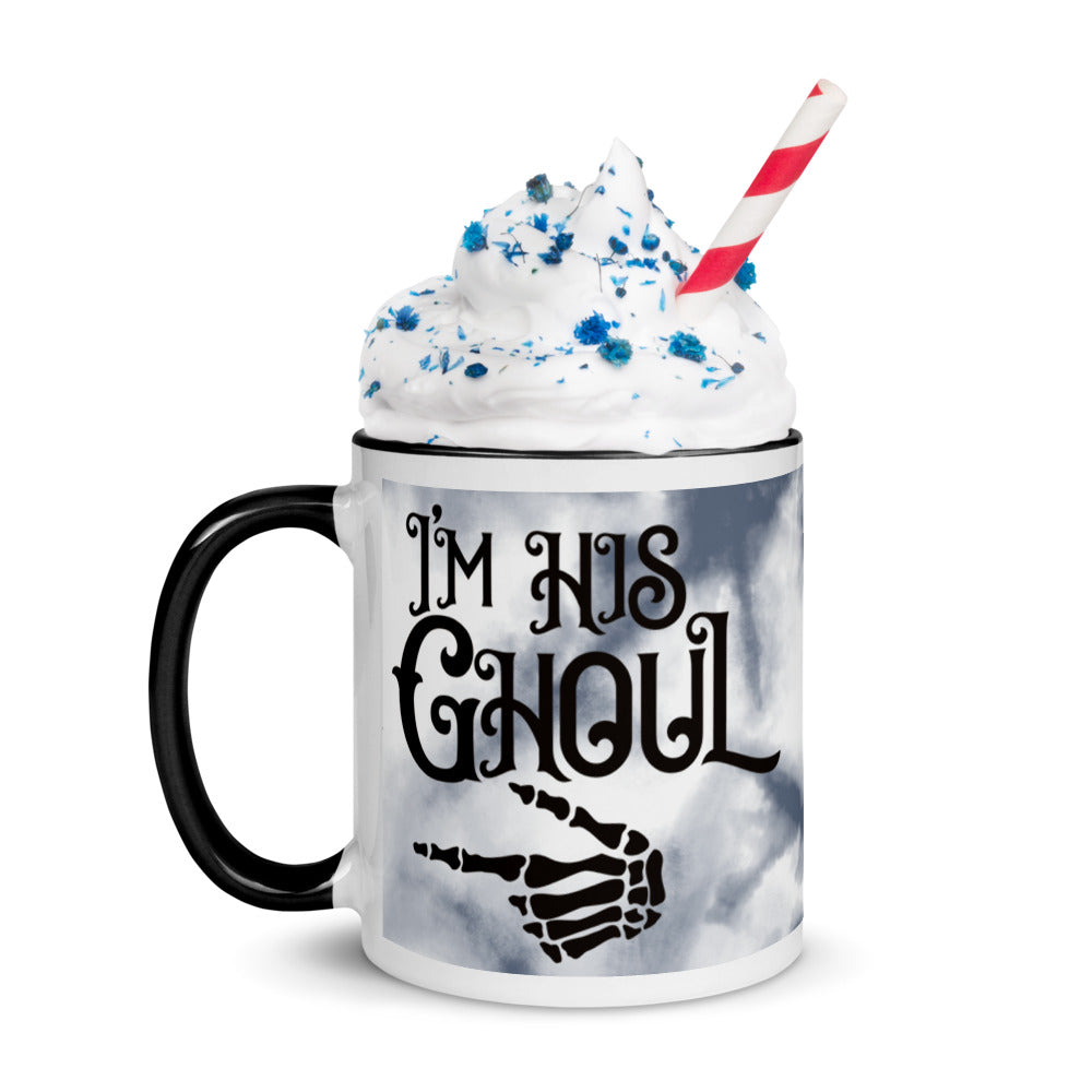I'M HIS GHOUL-Mug with Color Inside