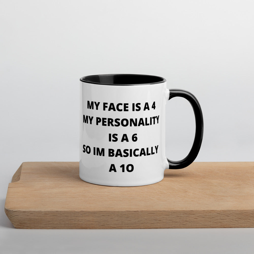 I'M A 10- Mug with Color Inside