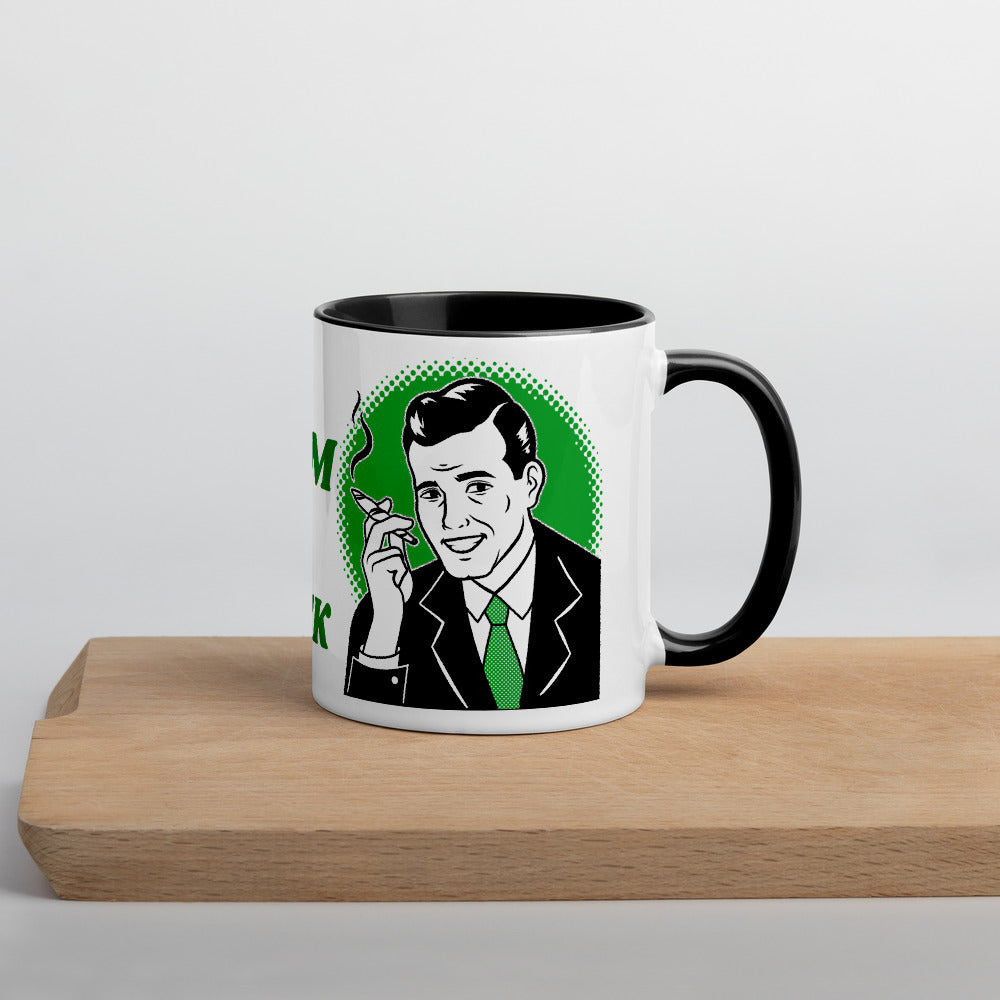 I GO FROM 0 TO 420 REAL QUICK- Mug with Color Inside