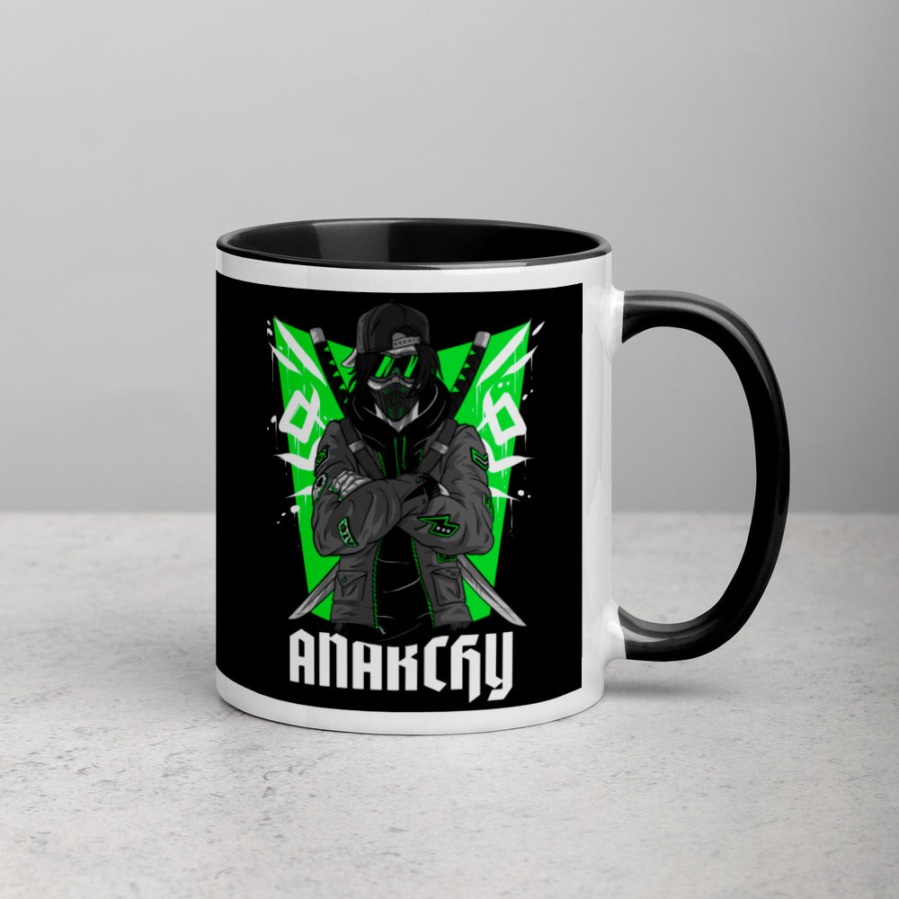 ANARCHY- Mug with Color Inside