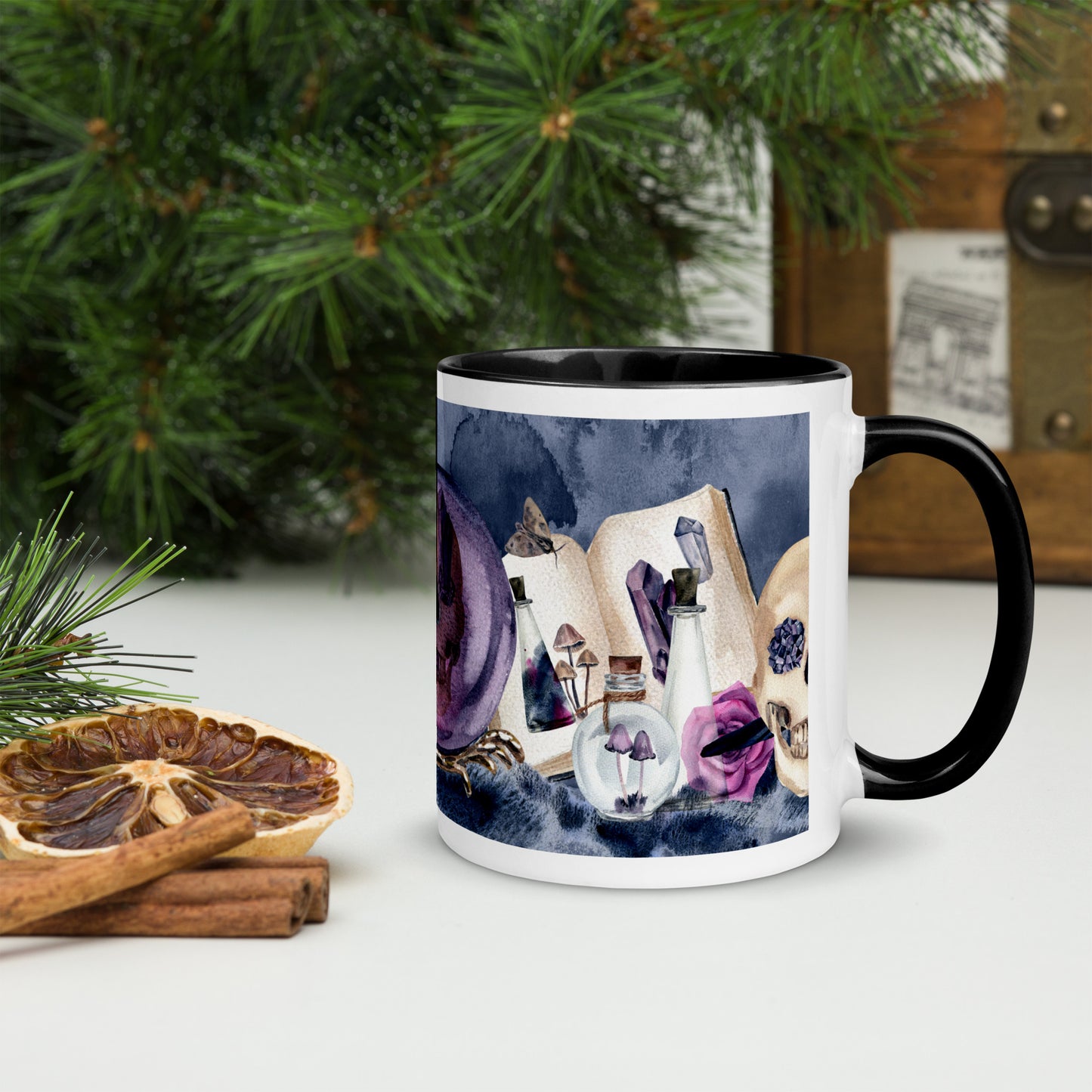 MORNING RITUAL- Mug with Color Inside