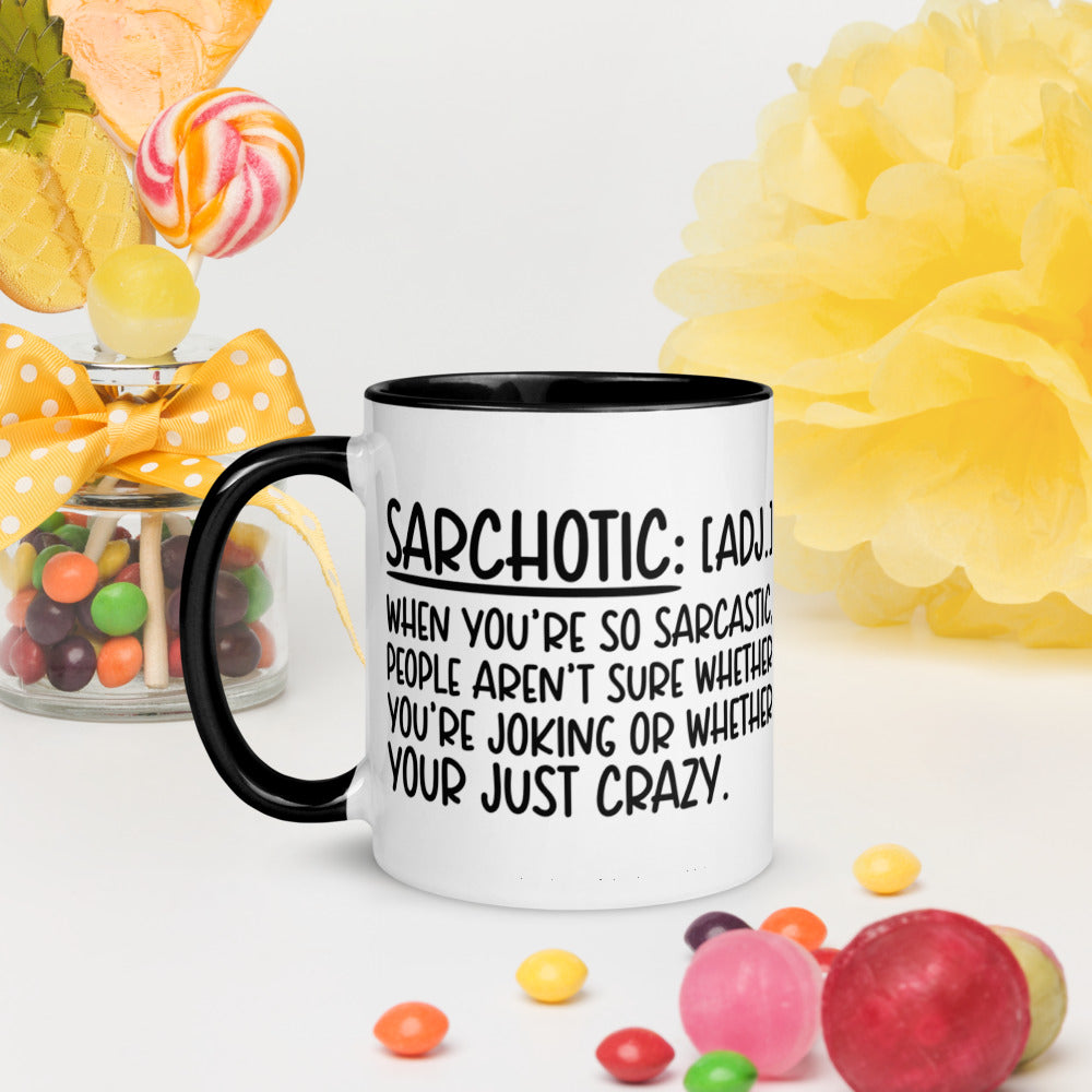 SARCHOTIC- Mug with Color Inside