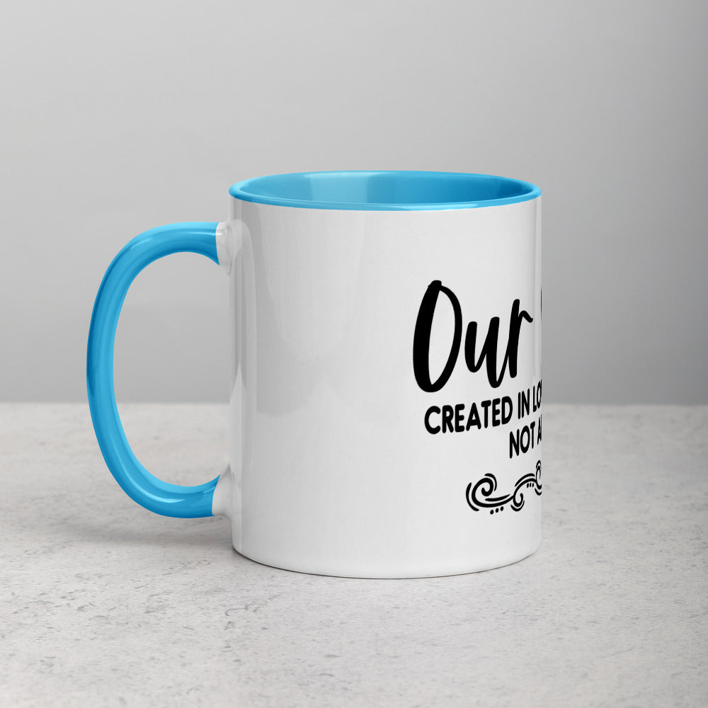 OUR FAMILY- Mug with Color Inside