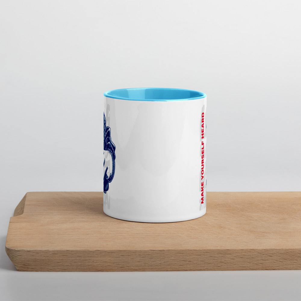 MAKE YOURSELF HEARD!- Mug with Color Inside