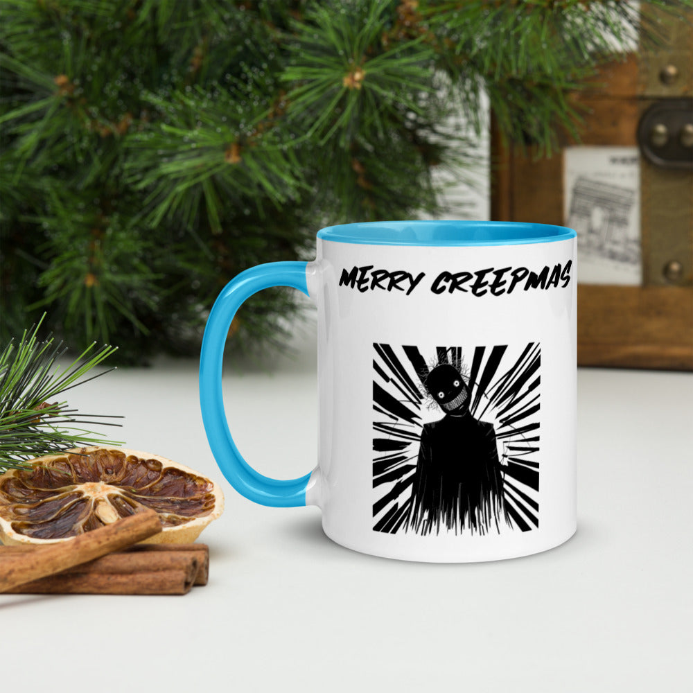 MERRY CREEPMAS- Mug with Color Inside
