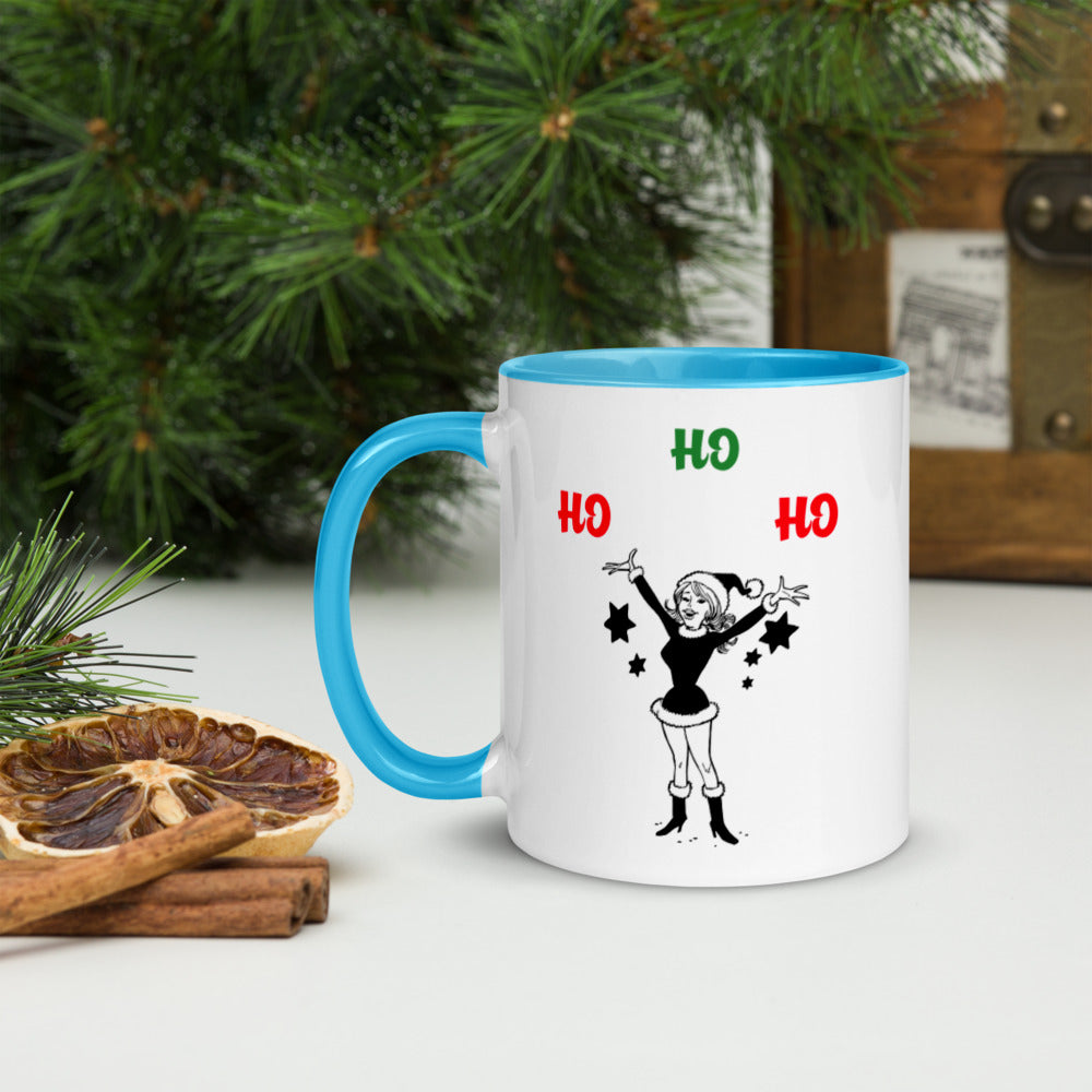 HOHOHO- Mug with Color Inside