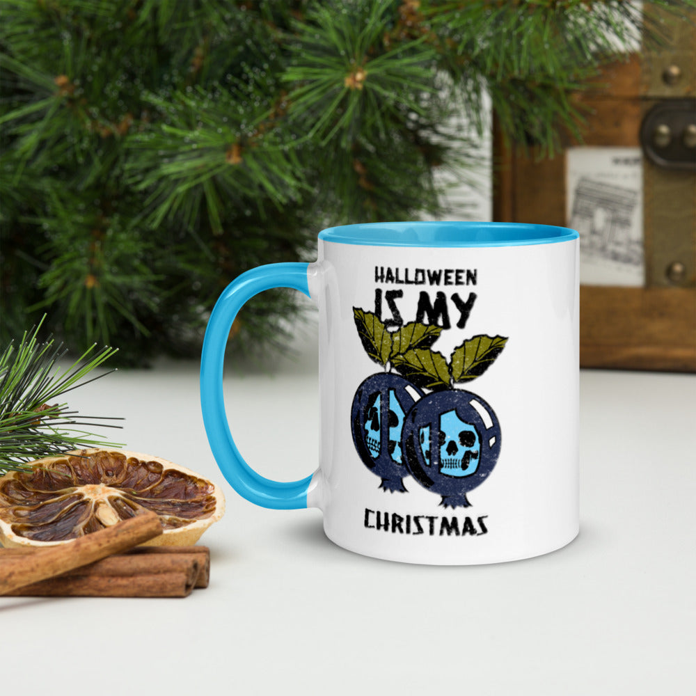 HALLOWEEN IS MY CHRISTMAS- Mug with Color Inside