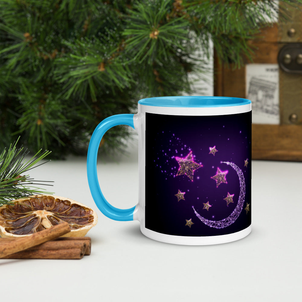 NIGHT OF STARS- Mug with Color Inside