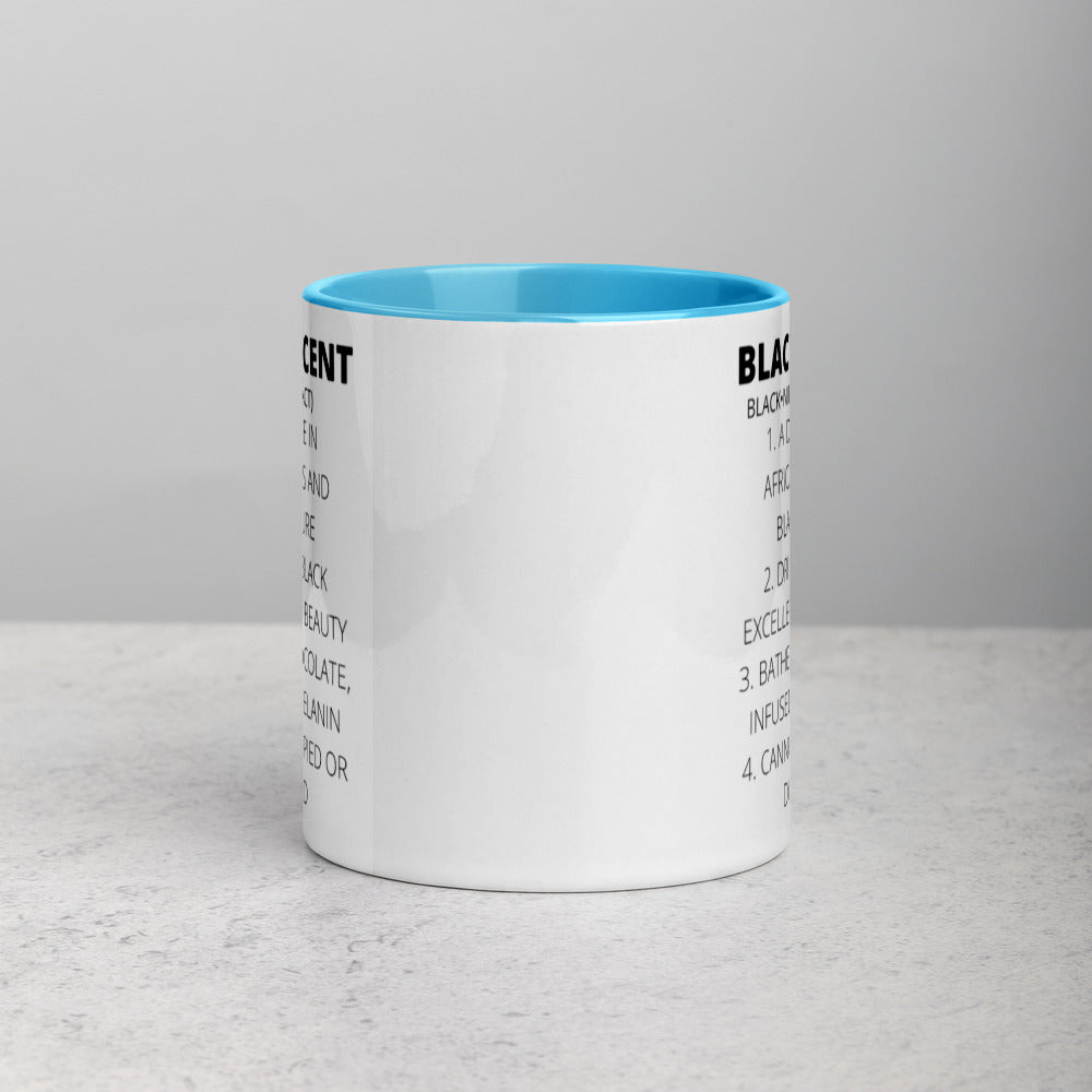 BLACKNIFICENT- Mug with Color Inside