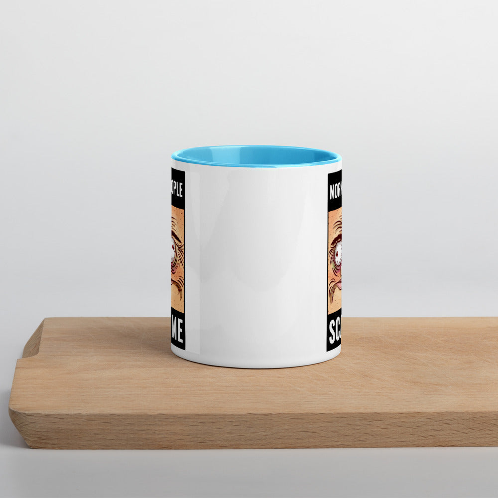 NORMAL PEOPLE SCARE ME- Mug with Color Inside