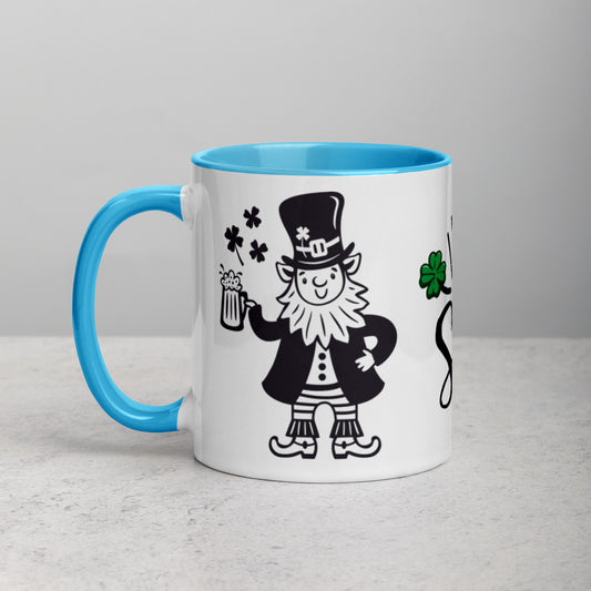 HAPPY ST. PATRICK'S DAY- Mug with Color Inside