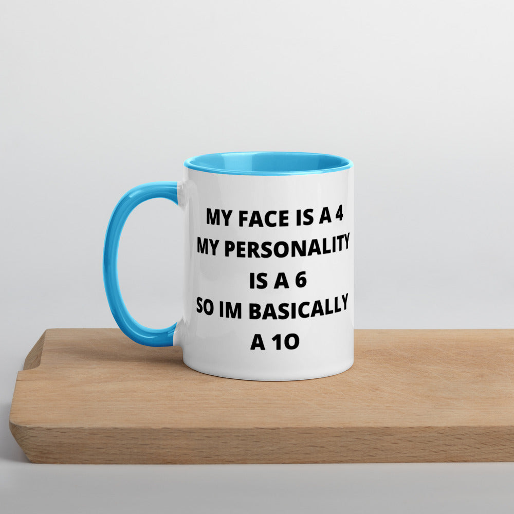 I'M A 10- Mug with Color Inside