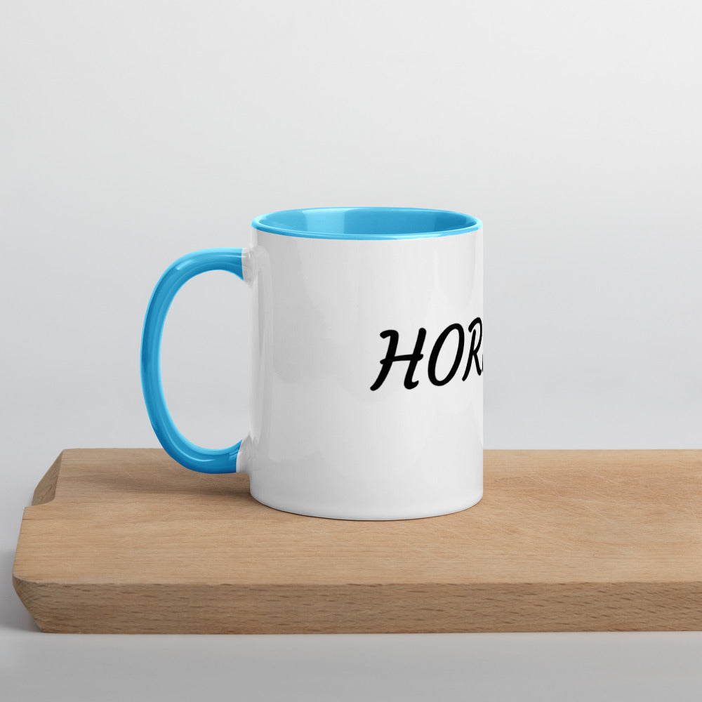 HORNGRY (HORNY AND HUNGRY)- Mug with Color Inside