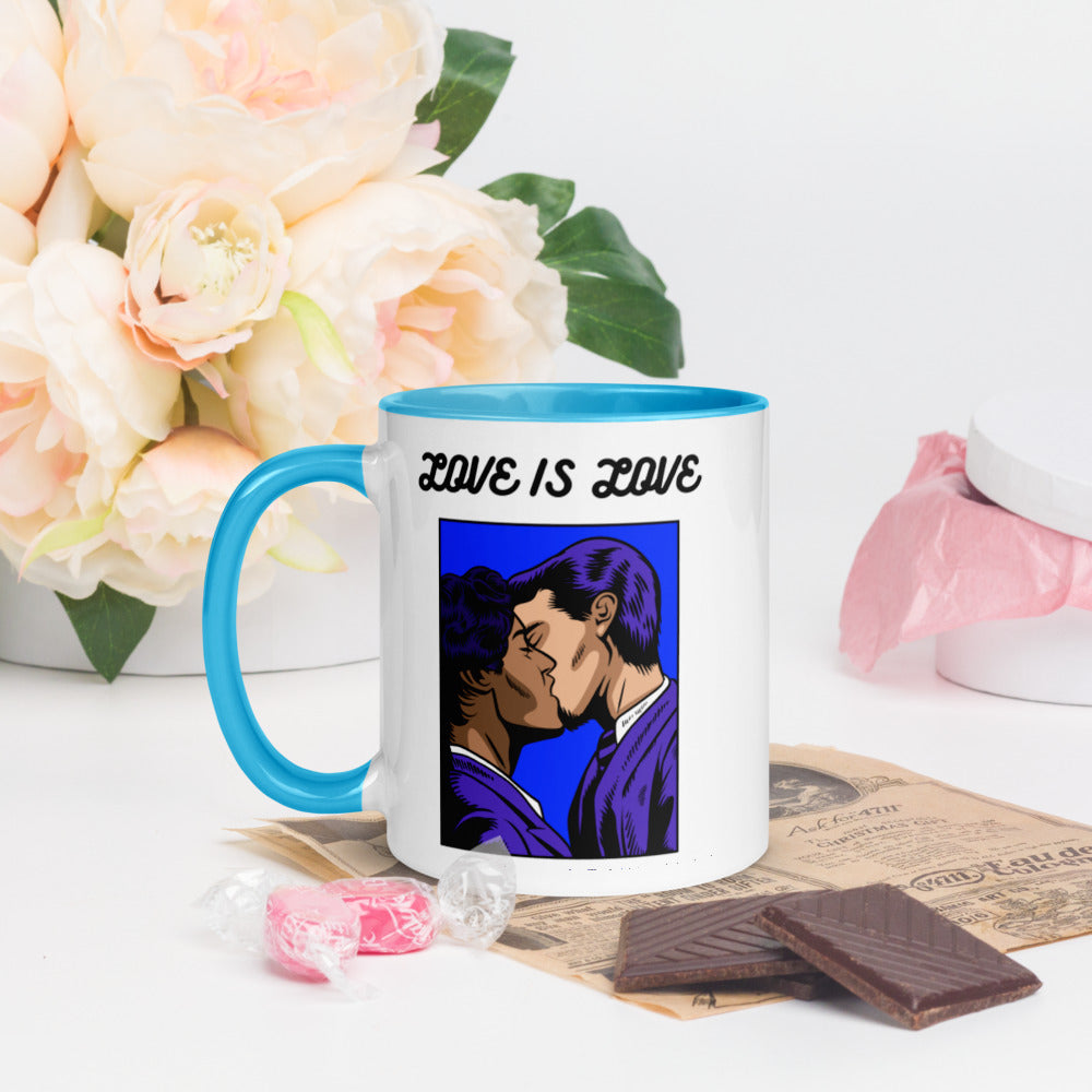 LOVE IS LOVE- Mug with Color Inside