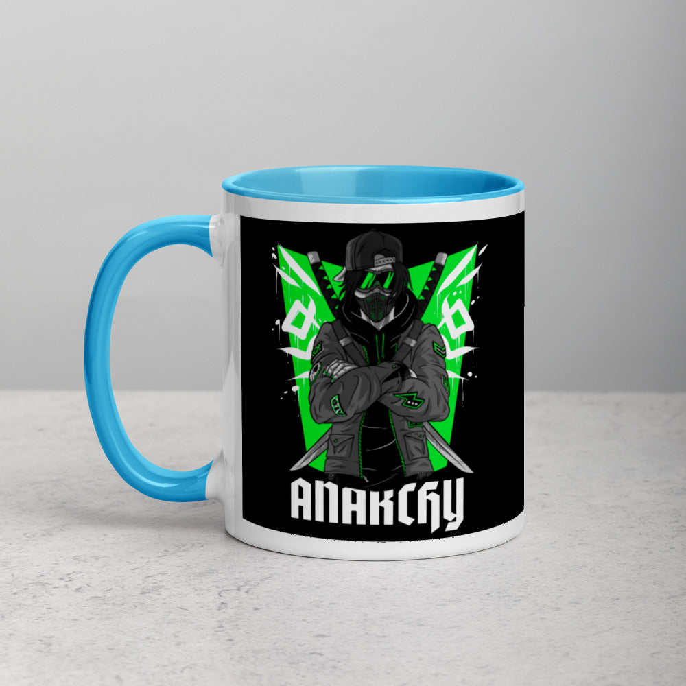 ANARCHY- Mug with Color Inside